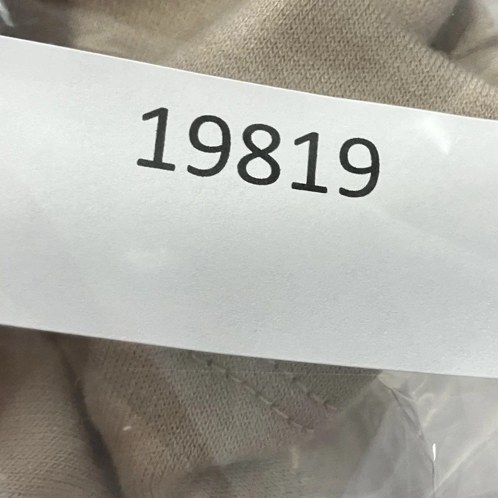 Max Studio Wide Leg Jumpsuit Size Small NWT Beige Sleeveless Tie Waist Minimal - Picture 15 of 15